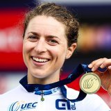 La championne d'Europe 2023 de contre-la-montre va rouler pour une nouvelle équipe en 2025 (archives). KEYSTONE/EPA ANP/VINCENT JANNINK